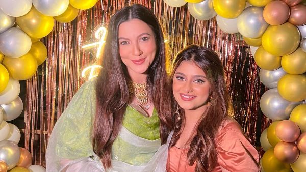 Gauahar Looked Gorgeous At Anam’s B’day Bash