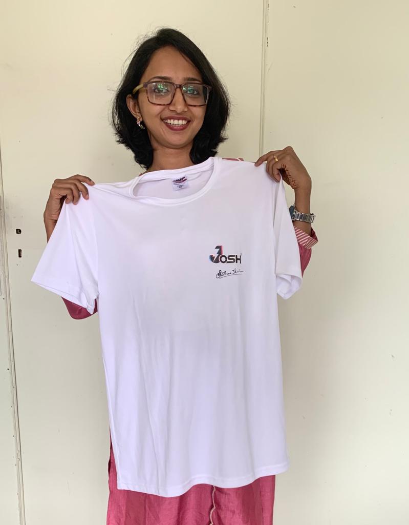 KS Chithras Autographed T-shirt