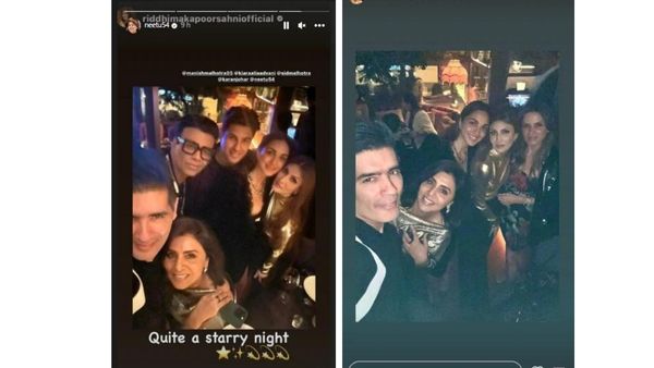 neetuand riddhima kapoor dubai photos