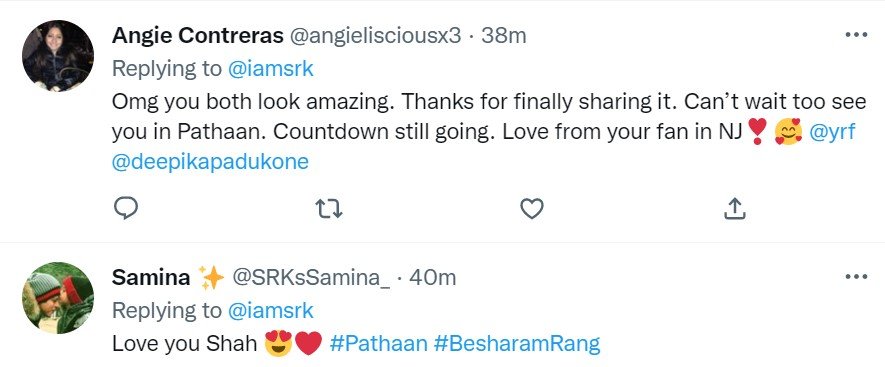 Pathaan First Song Besharam Rang Shah Rukh Khan Deepika Padukone Reactions