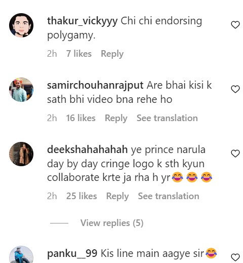 Prince Narula Trolled YouTube Armaan Malika Pregnant Wives Kritika Payal