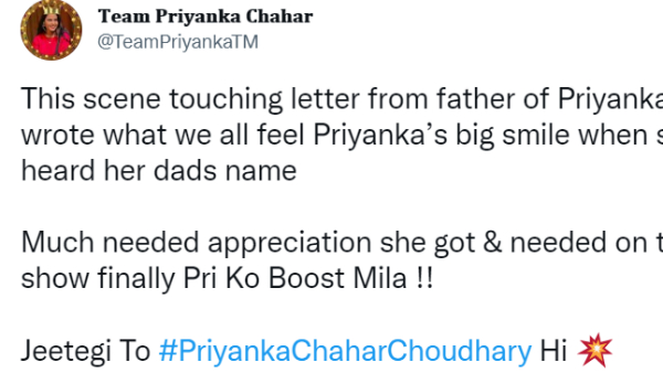 Bigg Boss 16: Fans Confident About Priyanka's Win