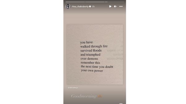 rhea chakraborty note rhea chakraborty note