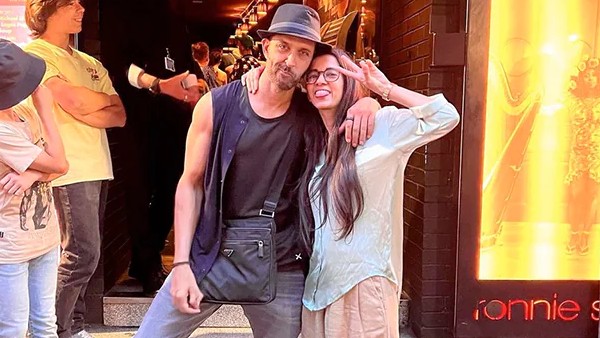 Hrithik Roshan and Saba Azad