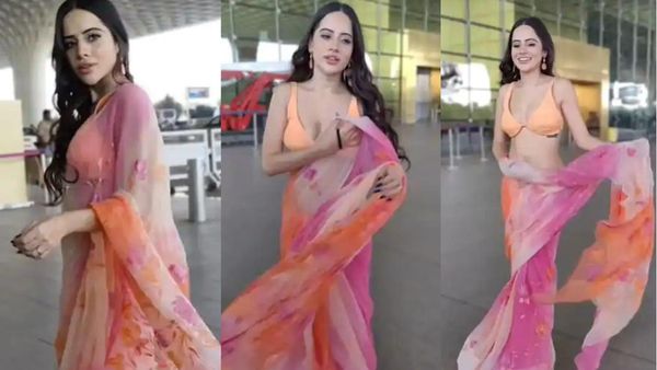 uorfi javed in saree