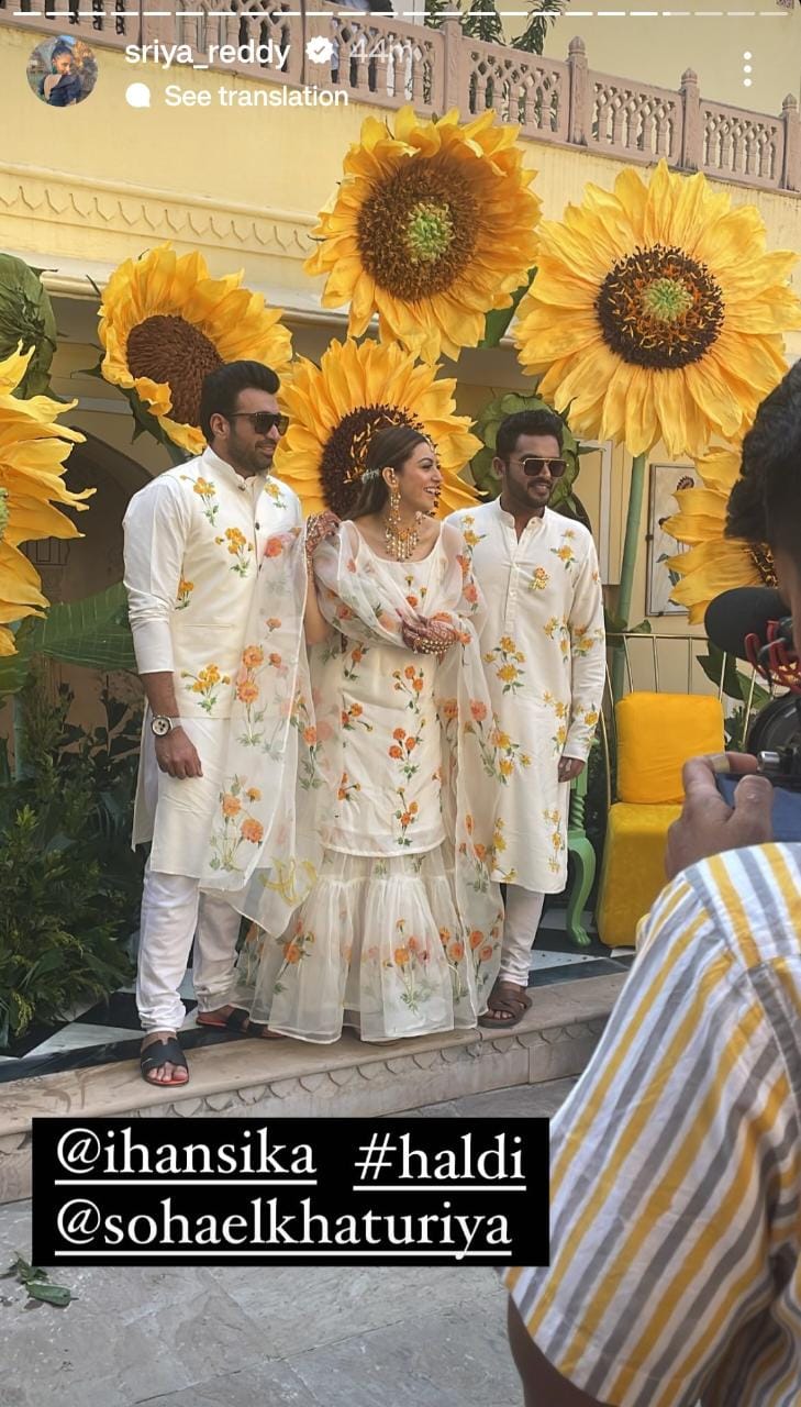 Hansika Sohael Haldi Hansika Sohael Haldi