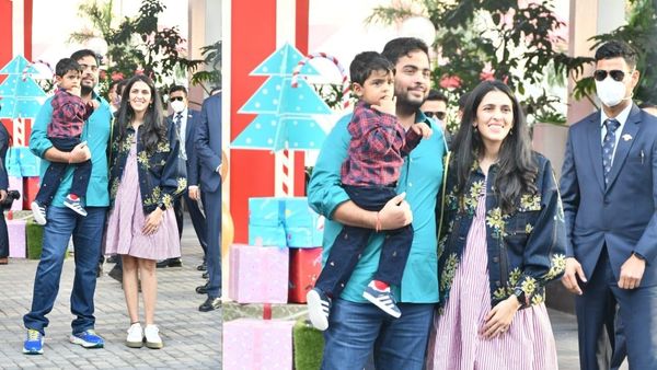 Parents Akash Ambani And Shloka Mehta