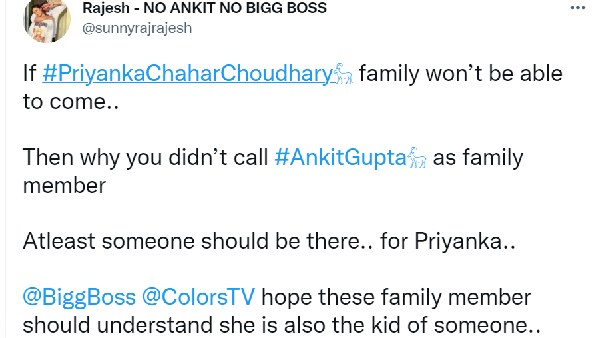 If Not Family, Makers Should’ve Called Ankit Gupta?