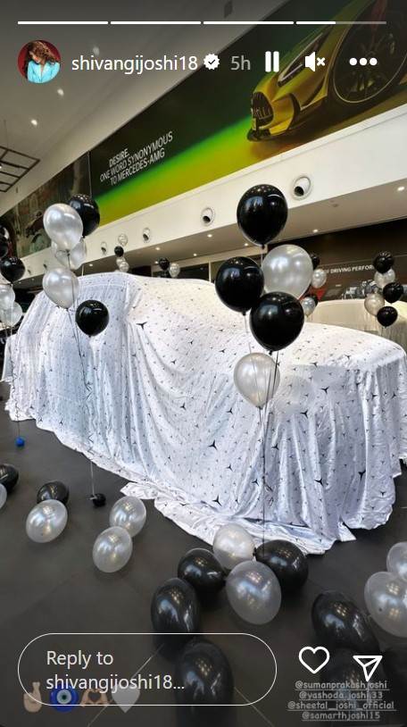 Yeh Rishta Kya Kehlata Hai Shivangi Joshi Buys Swanky New Mercedez Benz