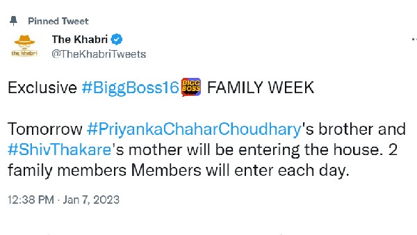 Family Members Of Two Contestants Per Day