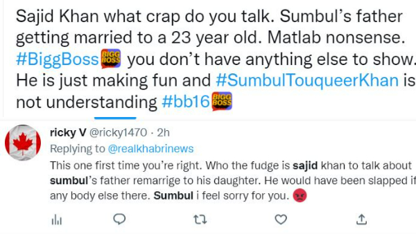 What Crap...: Bigg Boss 16 Fans Miffed With Sajid Khan What Crap...: Bigg Boss 16 Fans Miffed With Sajid Khan