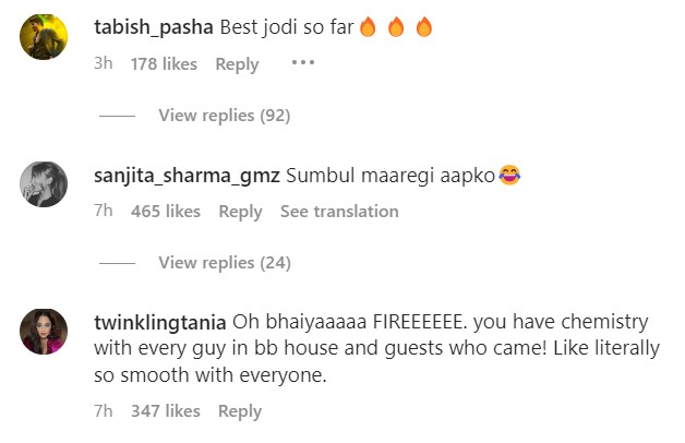 Bigg Boss 16: Archana Gautam Fahmaan Khan Rocking Dance Video Besharam Rang Viral Sumbul Touqeer Khan Fans React Bigg Boss 16: Archana Gautam Fahmaan Khan Rocking Dance Video Besharam Rang Viral Sumbul Touqeer Khan Fans React