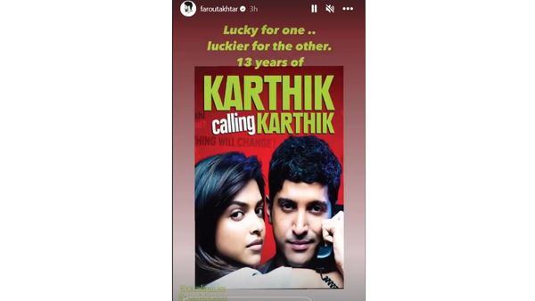 Farhan Akhtar Celebrates 13 Years Of Kartik Calling Kartik