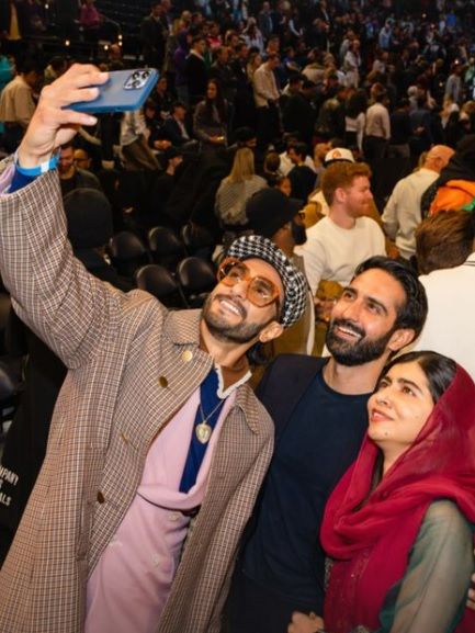 Ranveer Singh & Malala
