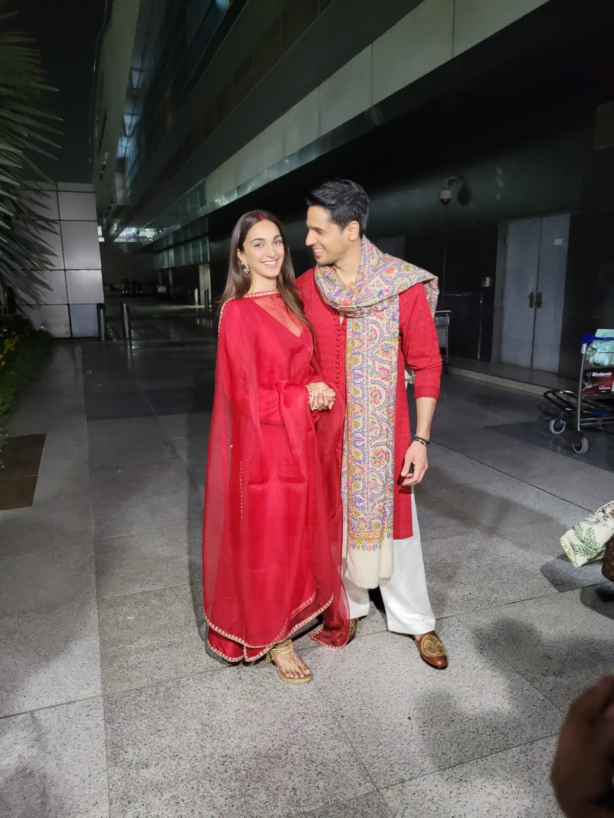 Kiara Flaunts Sindoor