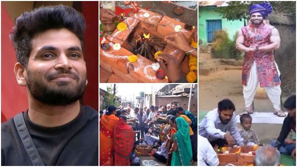 Bigg Boss 16: Shiv Thakare’s Fans Conduct Hawan For His Win Bigg Boss 16: Shiv Thakare’s Fans Conduct Hawan For His Win