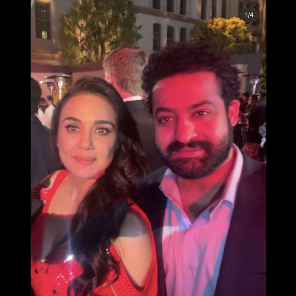 Jr NTR With Preity Zinta
