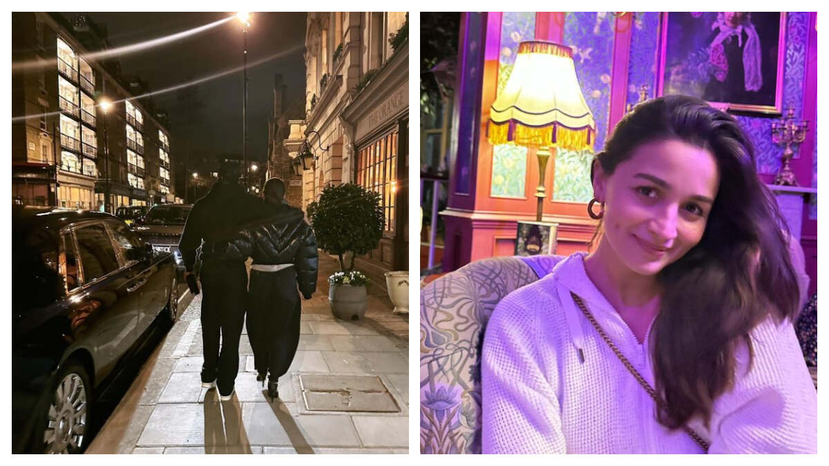 Alia Bhatt & Ranbir Kapoor Take A Stroll In London Alia Bhatt & Ranbir Kapoor Take A Stroll In London