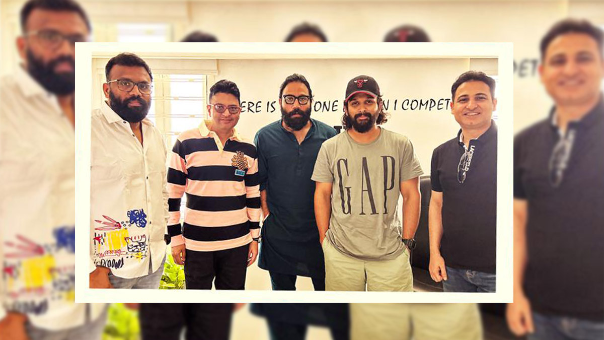 Allu Arjun Sandeep Reddy Vanga Allu Arjun Sandeep Reddy Vanga