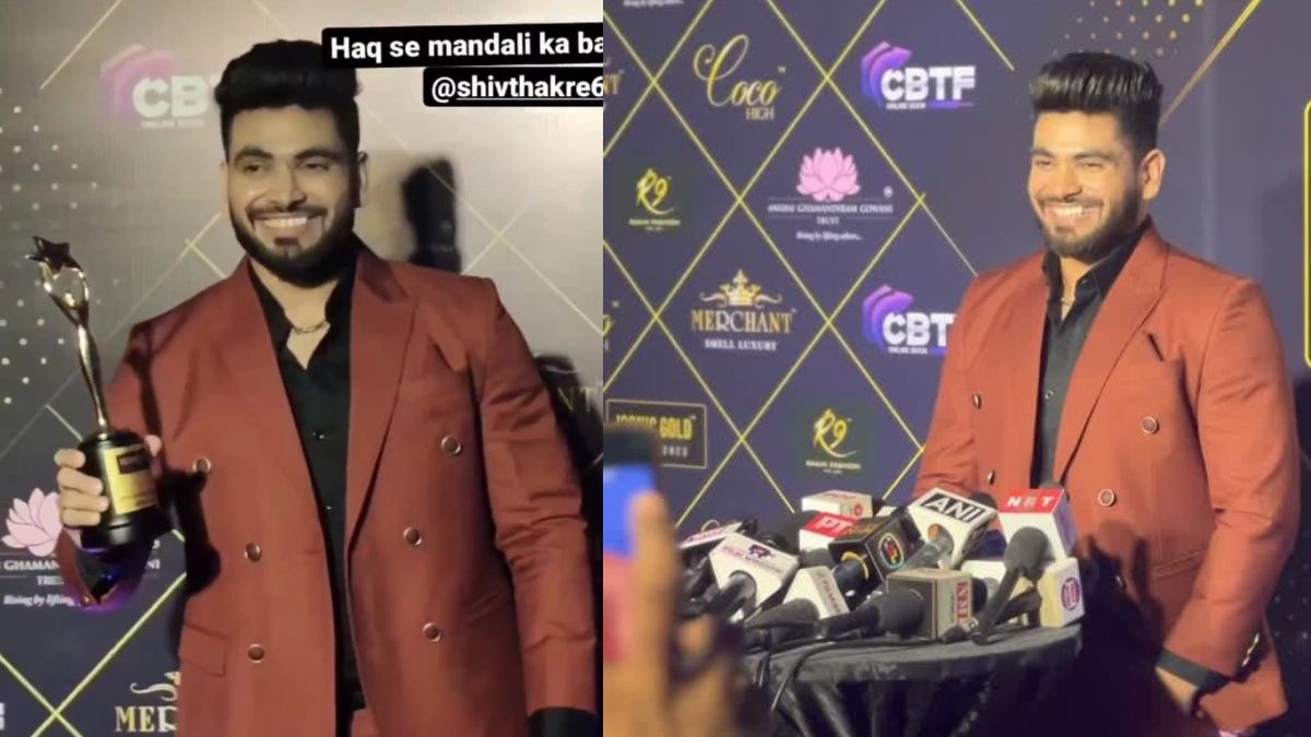 Shiv Thakare Wins Award