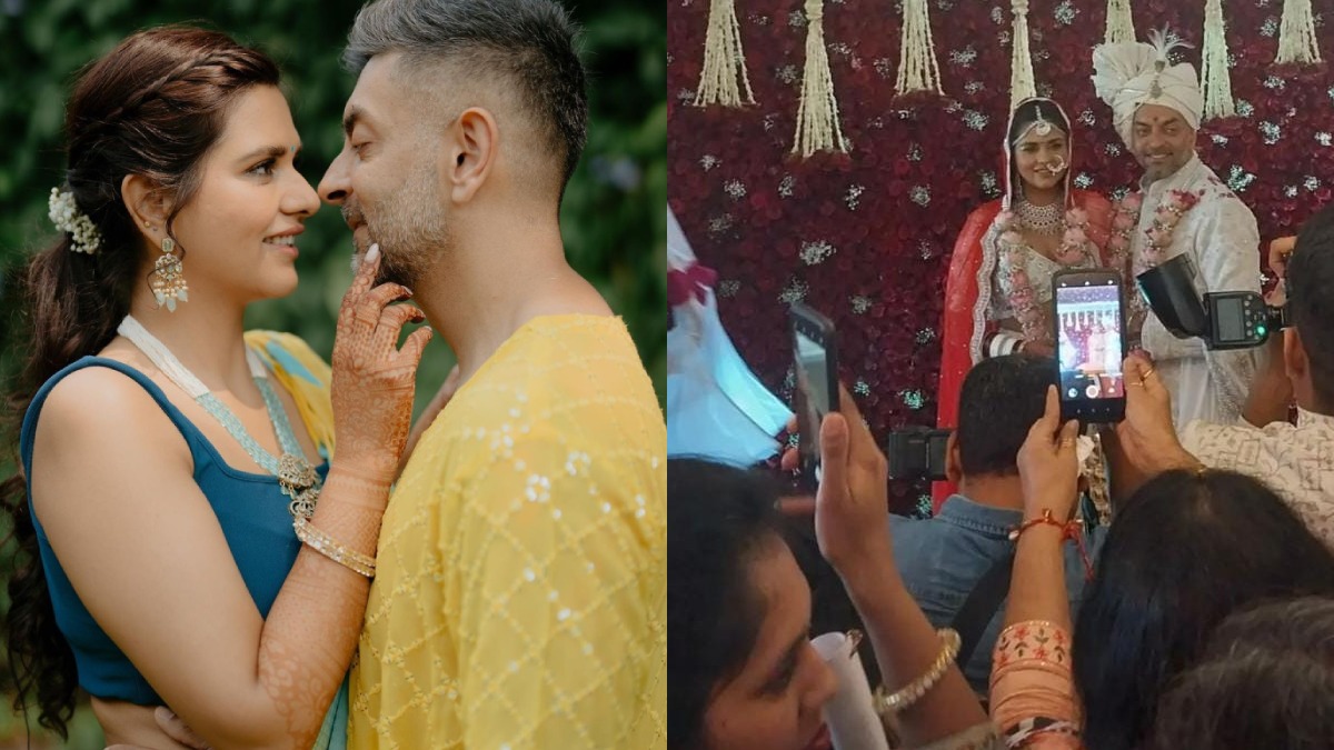 Dalljiet Kaur Ties The Knot With Nikhil Patel; See Pics Dalljiet Kaur Ties The Knot With Nikhil Patel; See Pics