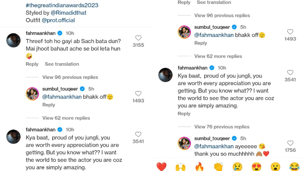 What Fahmaan Commented? 