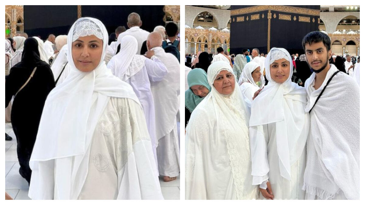 Hina Khan Performs Her First Umrah; Netizens React Hina Khan Performs Her First Umrah; Netizens React