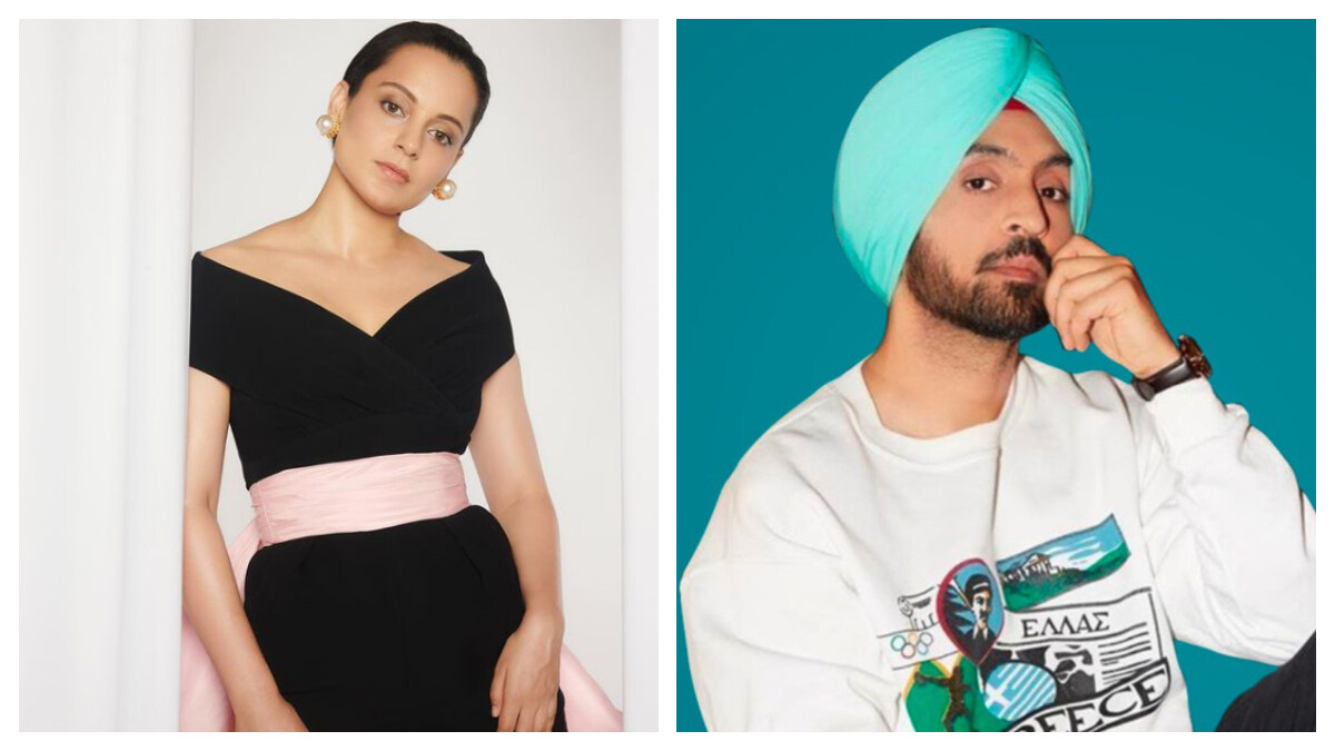 Kangana Ranaut Takes A Sly Dig At Diljit Dosanjh Kangana Ranaut Takes A Sly Dig At Diljit Dosanjh