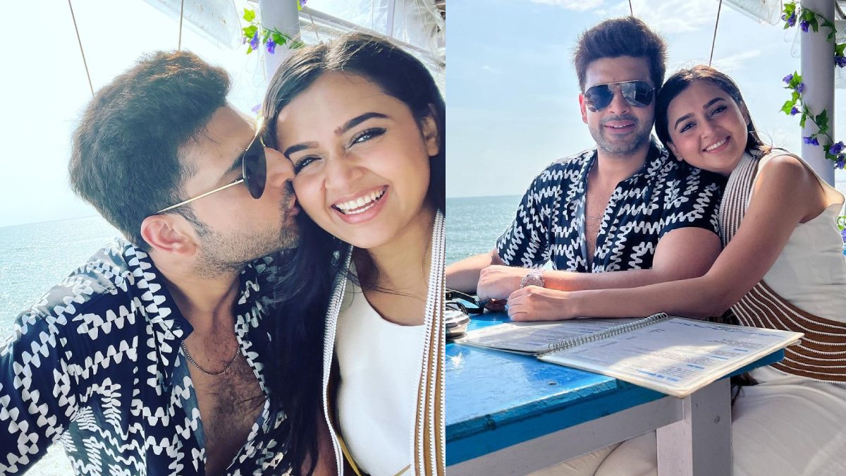 Karan Kundrra Makes Tejasswi Prakash’s Gudi Padwa Special Karan Kundrra Makes Tejasswi Prakash’s Gudi Padwa Special