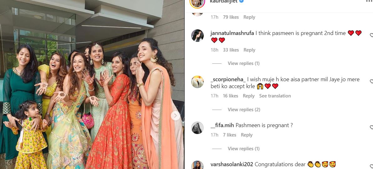 Fans Wonder If Pashmeen Is Pregnant