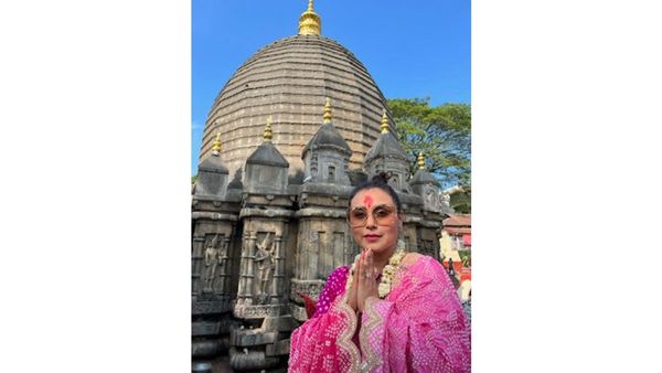 Rani Mukerji Seeks Blessings At Assam’s Kamakhya Temple