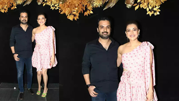 Kajal Aggarwal with Husband Kajal Aggarwal with Husband