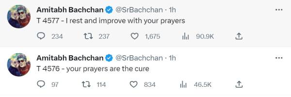 Big B Shares Health Update After Getting Injured On Project K Sets