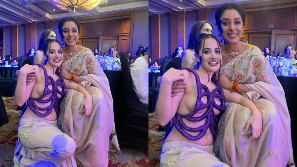 Urfi Javed Meets Rupali Ganguly Urfi Javed Meets Rupali Ganguly