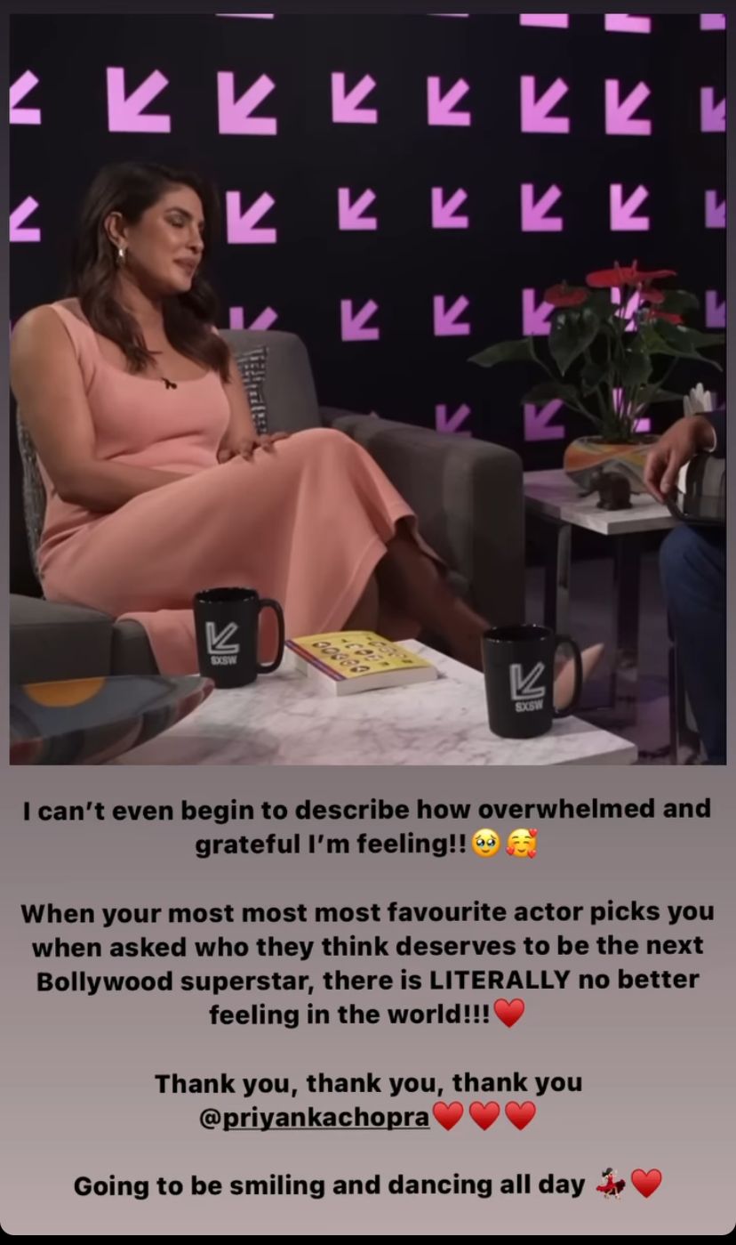 Alaya F Reacts To Priyanka Chopras ‘Next Bollywood Superstar Remark