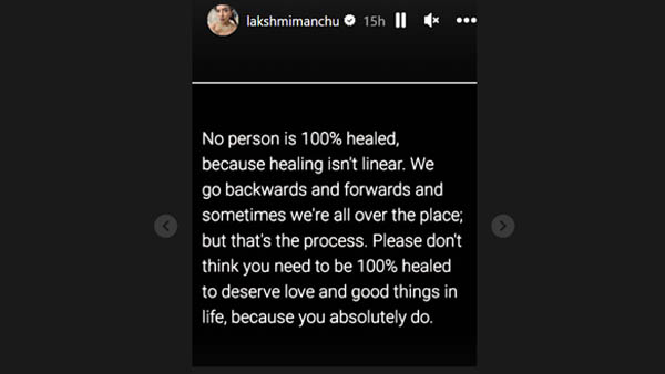 Instagram Post Of Lakshmi Manchu Instagram Post Of Lakshmi Manchu