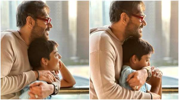 Ajay Devgn Shares 'Baap-Beta' Moments With Son Yug On Twitter