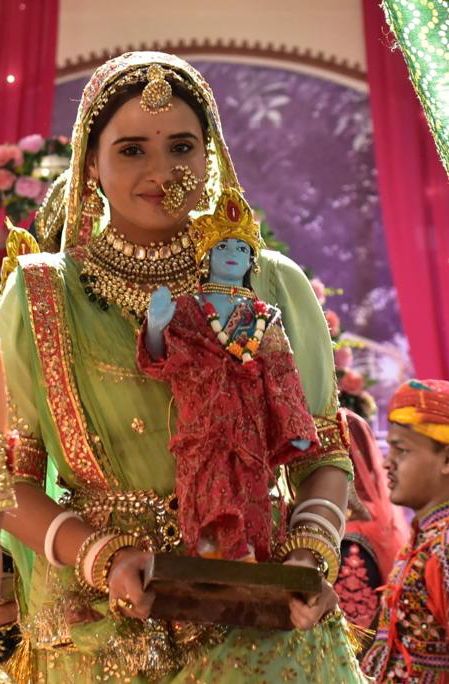 Yeh Rishta Kya Kehlata Hai Exclusive Nisha Nagpal Shefali Enjoying Dressing Up Gangaur Harshad Chopda Pranali Rathod