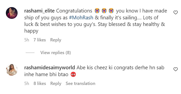 Rashami Desai Mohit Abrol Romantic Photo Mountains Fans Wonder If They’re Dating Each Other