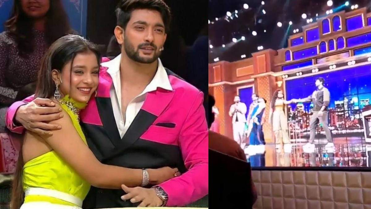 Sumbul & Fahmaan Shoot For Entertainment Ki Raat Housefull Sumbul & Fahmaan Shoot For Entertainment Ki Raat Housefull