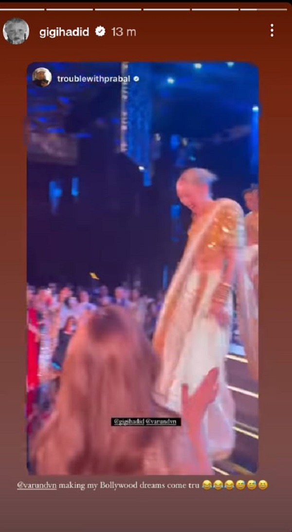 After Varun Dhawan, Gigi Hadid REACTS To Viral Video 