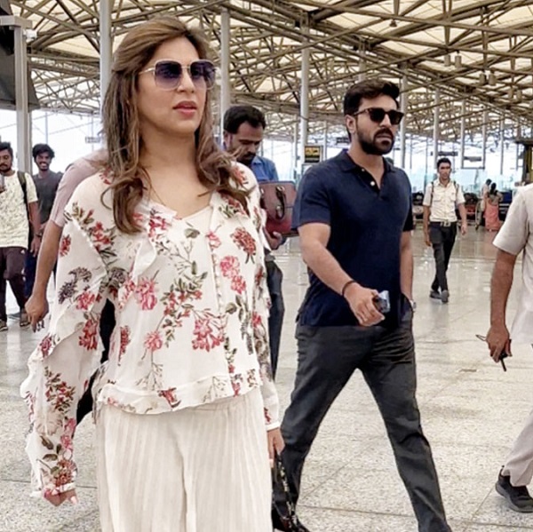 Ram Charan & His Wife Upasana Kamineni Leave For Another Baby Moon