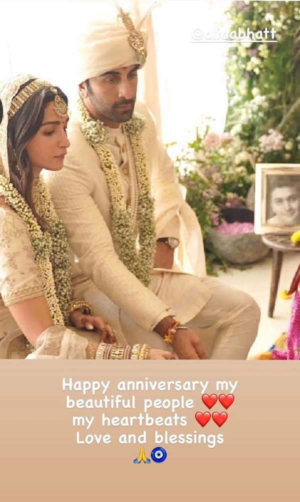 Neetu Kapoor Wishes Ranbir Kapoor-Alia Bhatt On Their First Anniversary