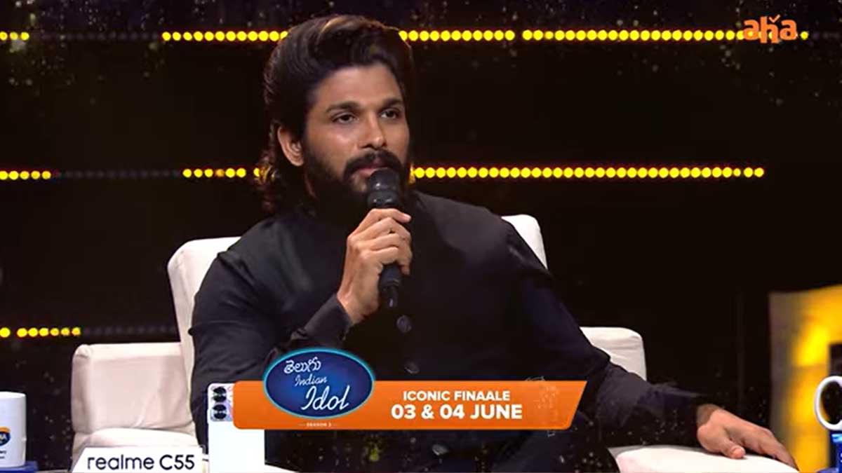 Allu Arjun In Telugu Indian Idol 2 Allu Arjun In Telugu Indian Idol 2