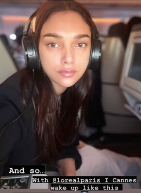 Aditi Roy Hydari Reaches Cannes