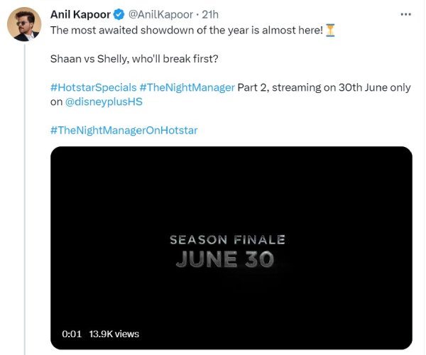 Release Date Of The Night Manager Season 2 Announced