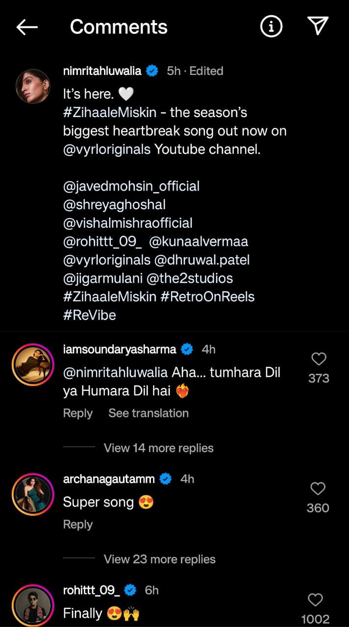 Archana & Soundarya comment