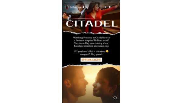 Hrithik Roshan Reviews Priyanka Chopra’s ‘Citadel’