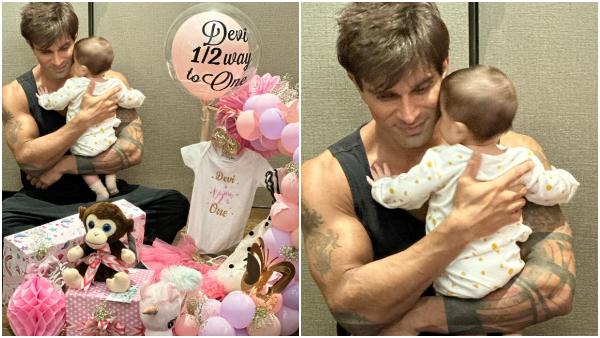 Half-Birthday Celebration Of Bipasha Basu-Karan Singh Grover's Daughter Devi