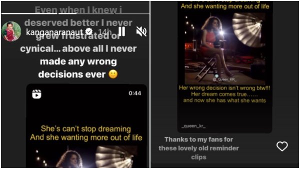 Kangana Ranaut On Featuring In Films Like Rascals